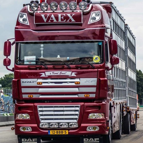 DAF DAF XF 105 Zonneklep