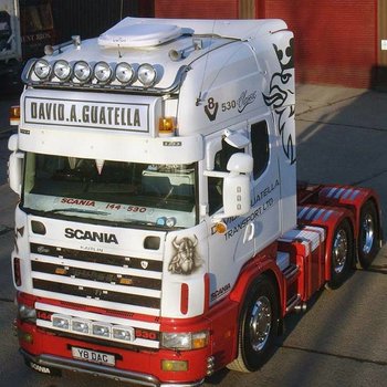 Scania 4-serie Zonneklep type 2A