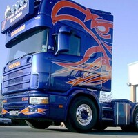 Scania 4-serie Zonneklep type 2A Scania Scania 4-serie Zonneklep type 2A