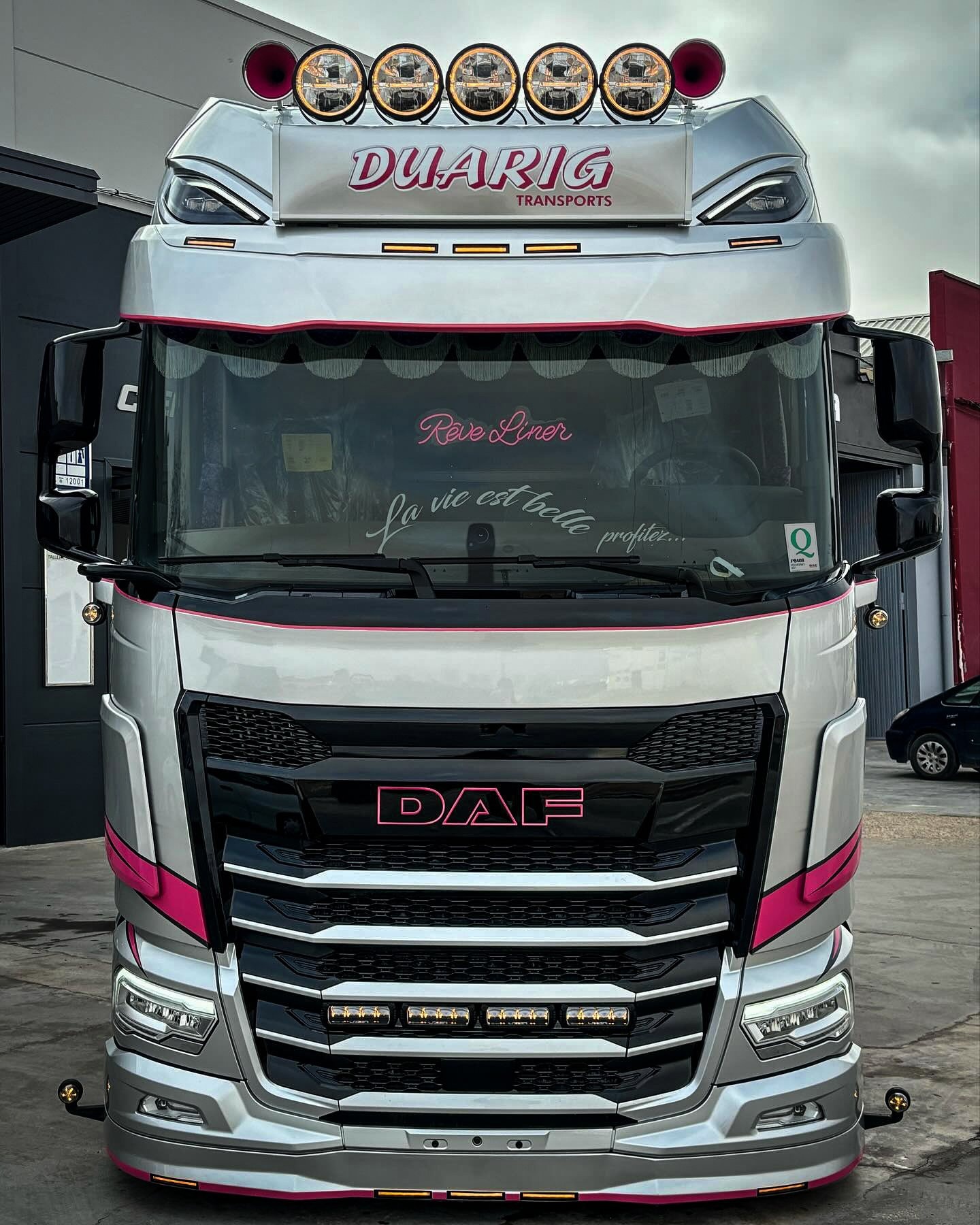 Recent hebben wij deze gave DAF FAN XG 480 met sturende naloopas, geschikt voor LZV afgeleverd