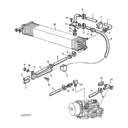 John Deere REGELVENTIL