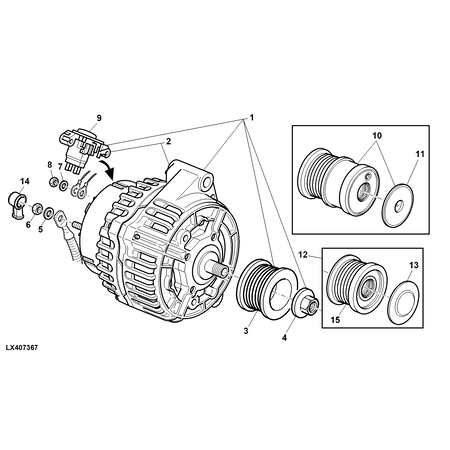 John Deere REGLER