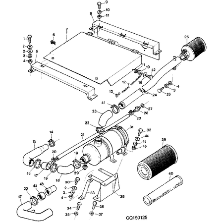 John Deere LOCKING SPRING