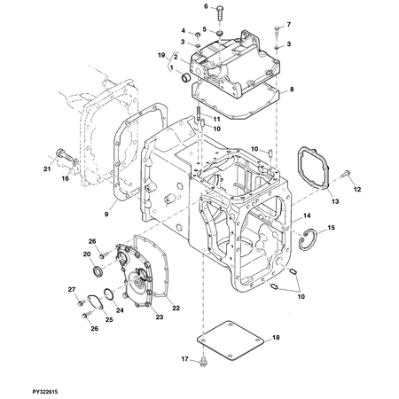 John Deere GASKET