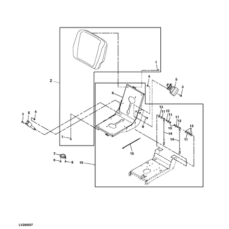 John Deere SCHRAUBEN