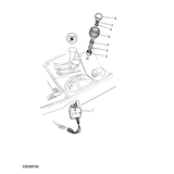 John Deere MUTTER ZAPFWELLENSCHALTER