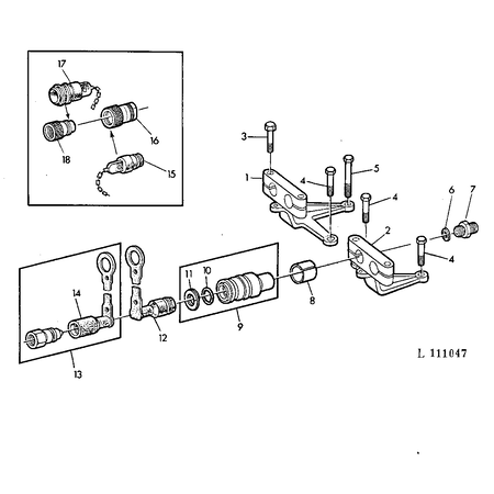 John Deere BACK-UP RING