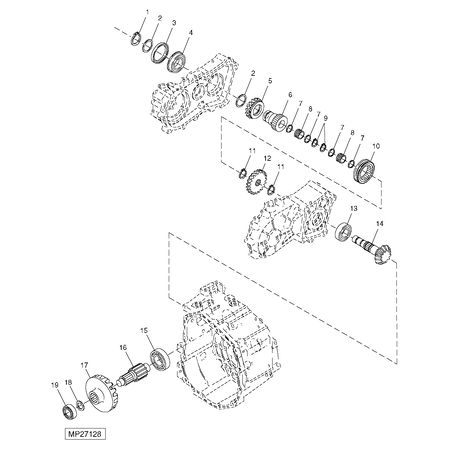 John Deere BALL BEARING