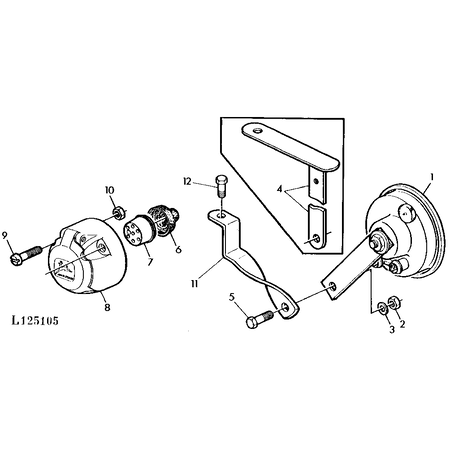 John Deere SOCKET 7-POLE