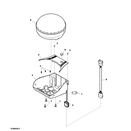 John Deere POSITION RECEIVER