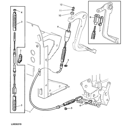 John Deere CABLE