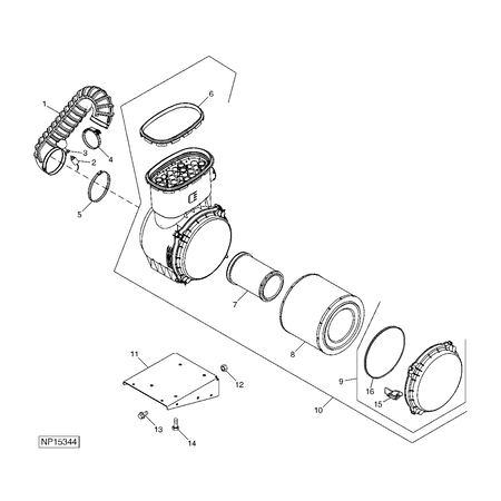 John Deere LUFTFILTER