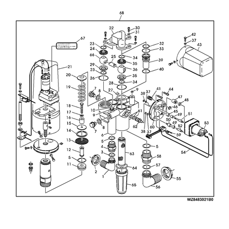 John Deere BEVESTIGINGSPEN