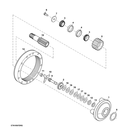 John Deere PLANET PINION