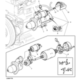 John Deere STARTER MOTOR KIT