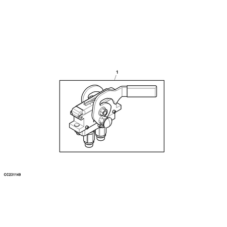 John Deere HYD. SCHNELLVERBINDUNGSKUPPLUNG