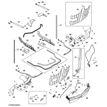 John Deere GAS OPERATED CYLINDER