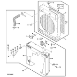 John Deere RADIATOR HOSE