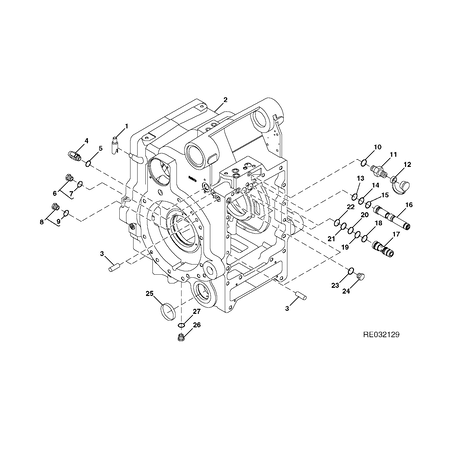 John Deere BACK-UP RING