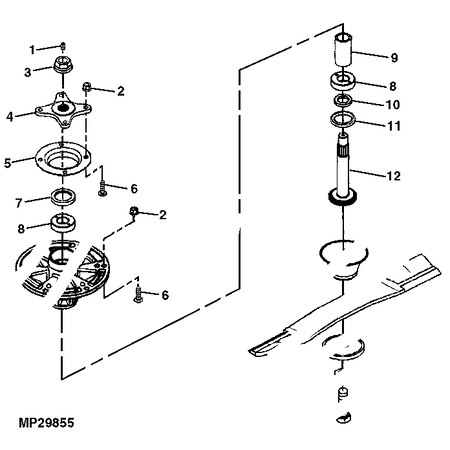 John Deere SPINDLE