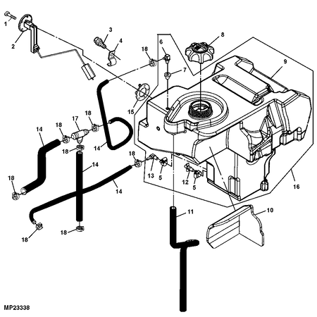 John Deere FUEL SENDER