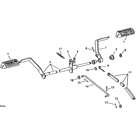 John Deere SLUITRING