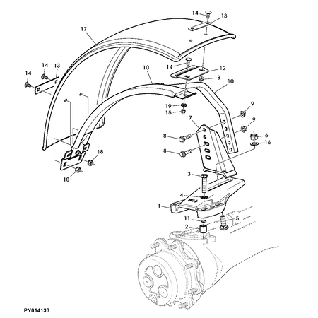 John Deere SPATBORD