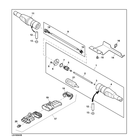 John Deere SENSOR TREKKRACHT