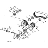 John Deere BELT PULLEY