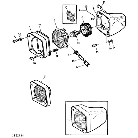 John Deere HOUSING