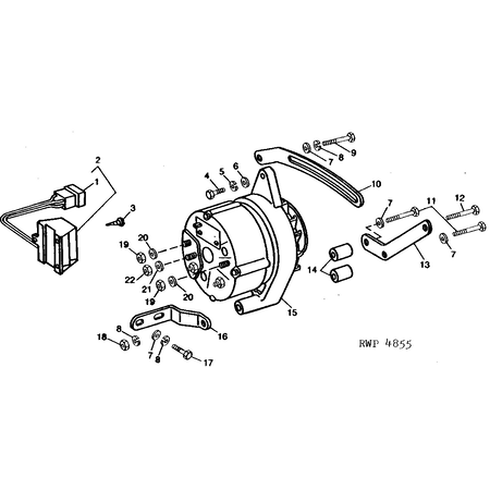 John Deere SLUITRING