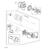 John Deere ALTERNATOR REMAN