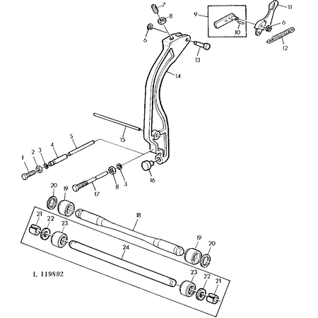 John Deere BUS DRAAIWERK DOOR ONS GEDAAN