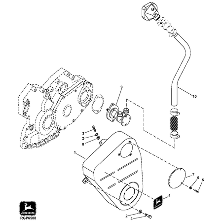 John Deere WATER PUMP