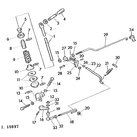 John Deere LOCKING PIN