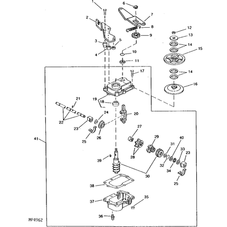 John Deere LOCKING RING