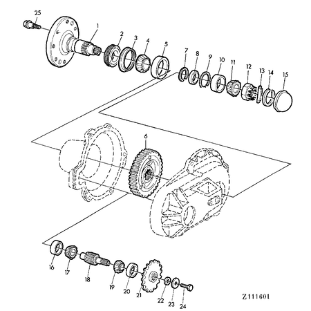 John Deere LAGERKEGEL