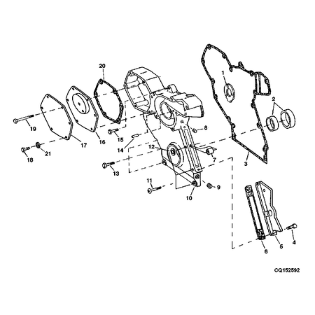 John Deere GASKET