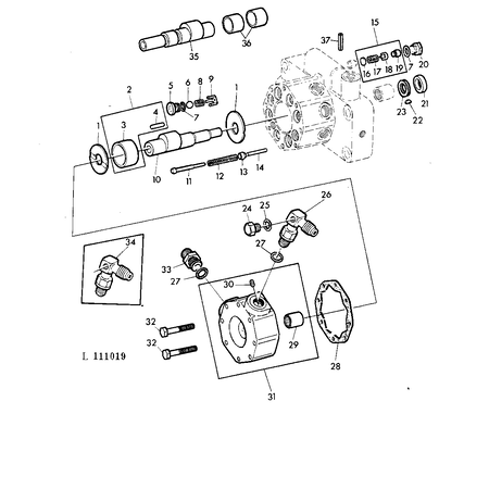 John Deere CYLINDRICAL ROLLER BEARING