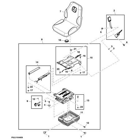 John Deere SEAT