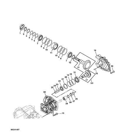 John Deere SCHEIBE