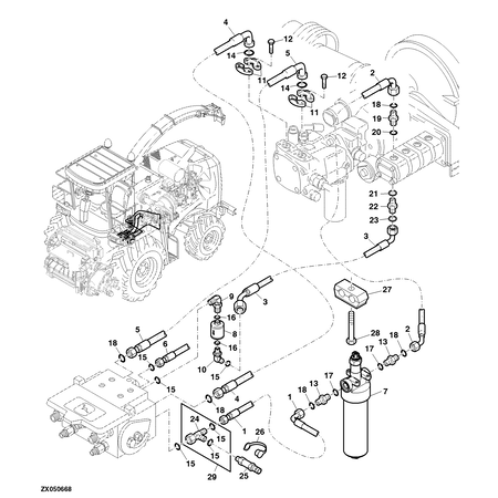 John Deere HYDRAULIKFILTER