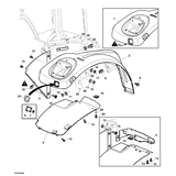 John Deere SCHROEF MET SLUITRING