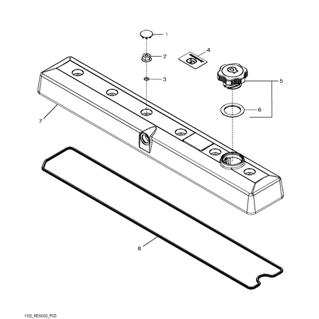 John Deere GASKET