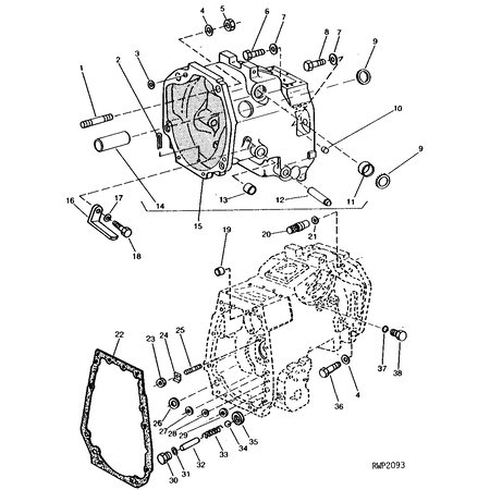 John Deere AFDICHTING