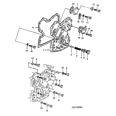 John Deere GASKET