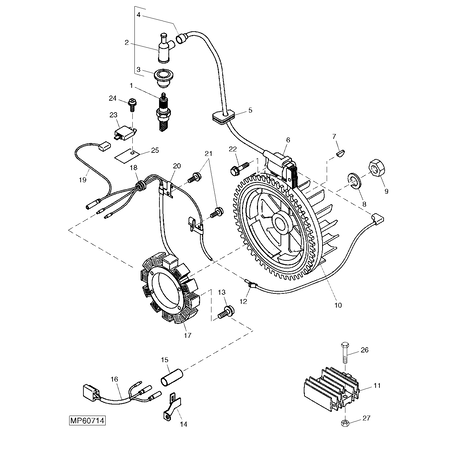 John Deere SPARK PLUG