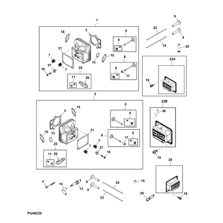 John Deere GASKET