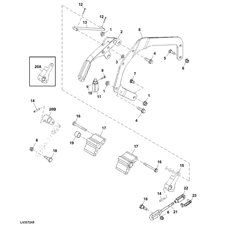 John Deere CAP SCREW