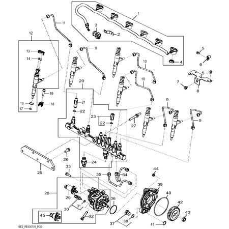 John Deere INJECTION NOZZLE REMAN